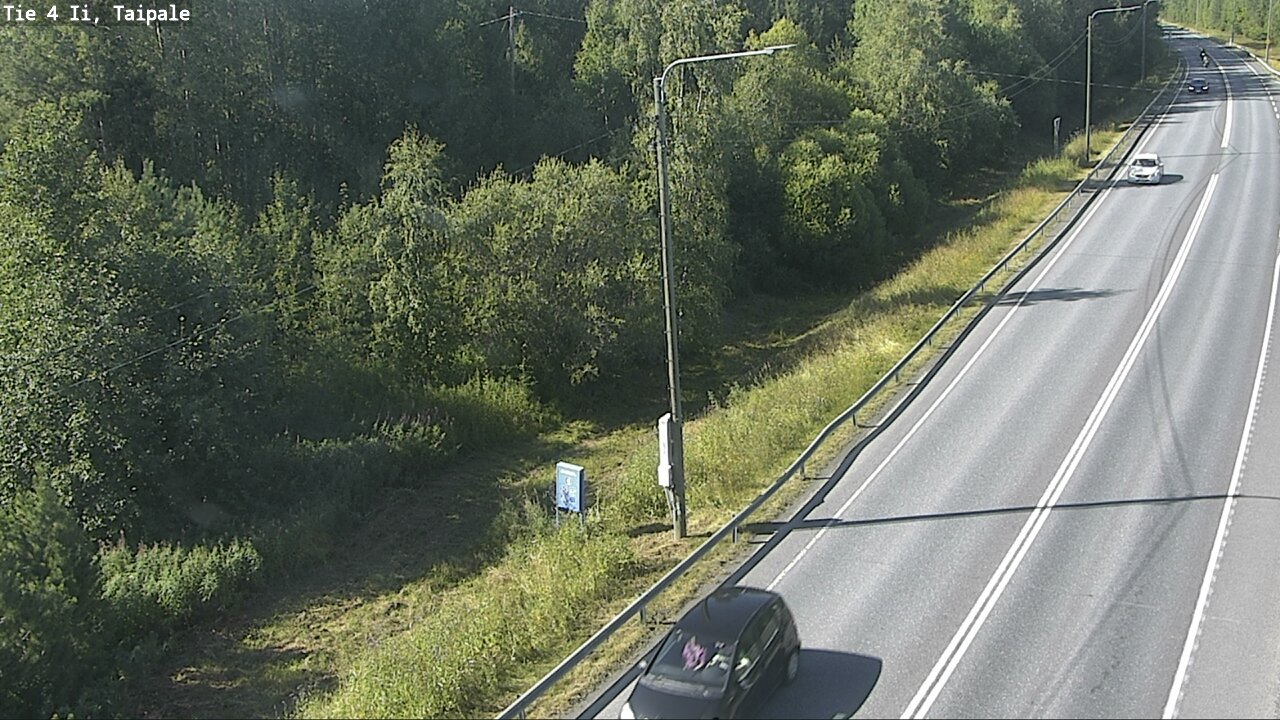 Weather Camera Image Road 4 Ii, Taipale, Ii, Pohjois-Pohjanmaa