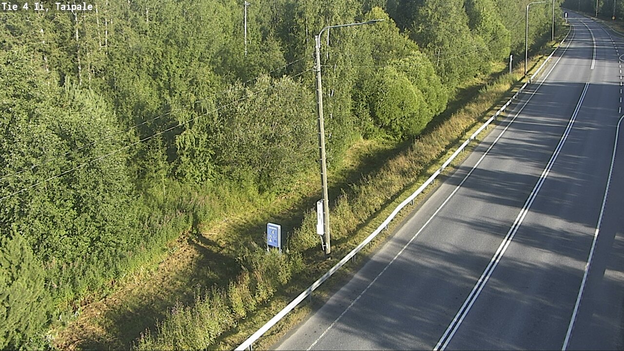 Weather Camera Image Road 4 Ii, Taipale, Ii, Pohjois-Pohjanmaa