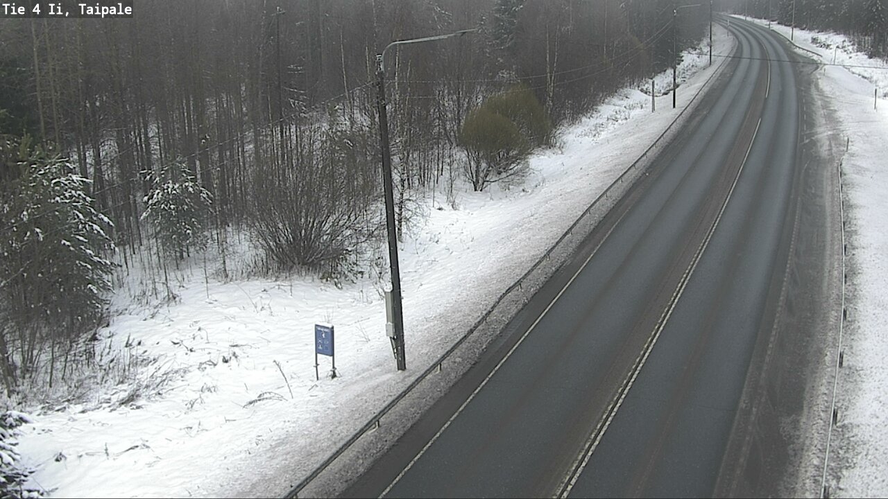 Weather Camera Image Väg 4 Ijo, Taipale, Ii, Pohjois-Pohjanmaa