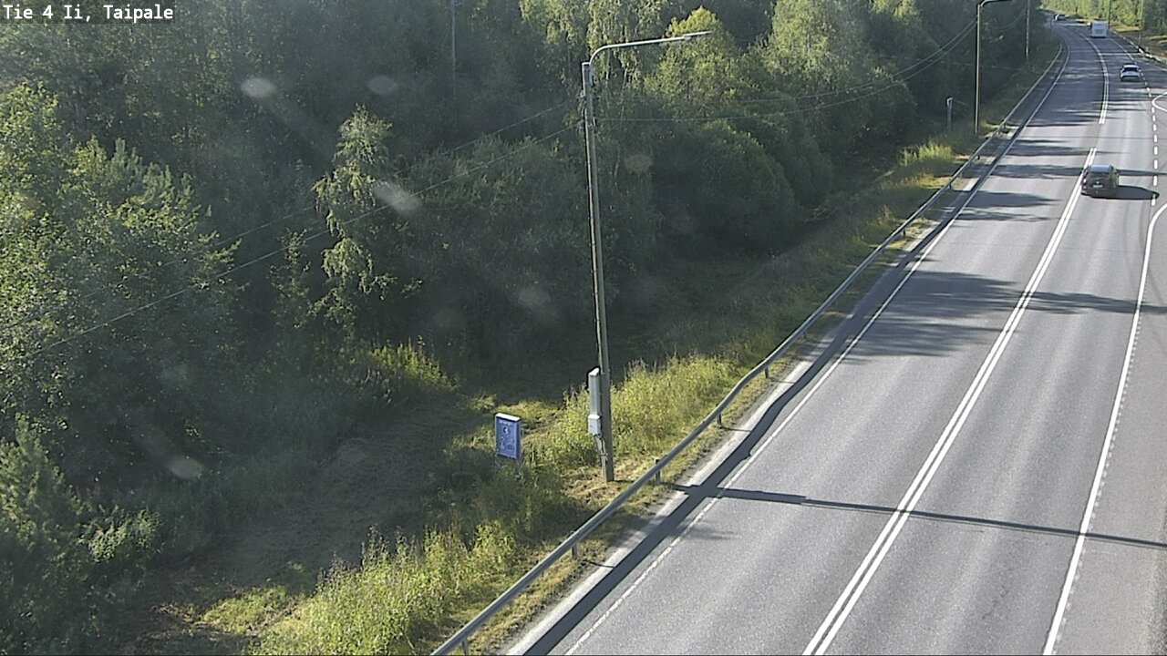 Weather Camera Image Road 4 Ii, Taipale, Ii, Pohjois-Pohjanmaa