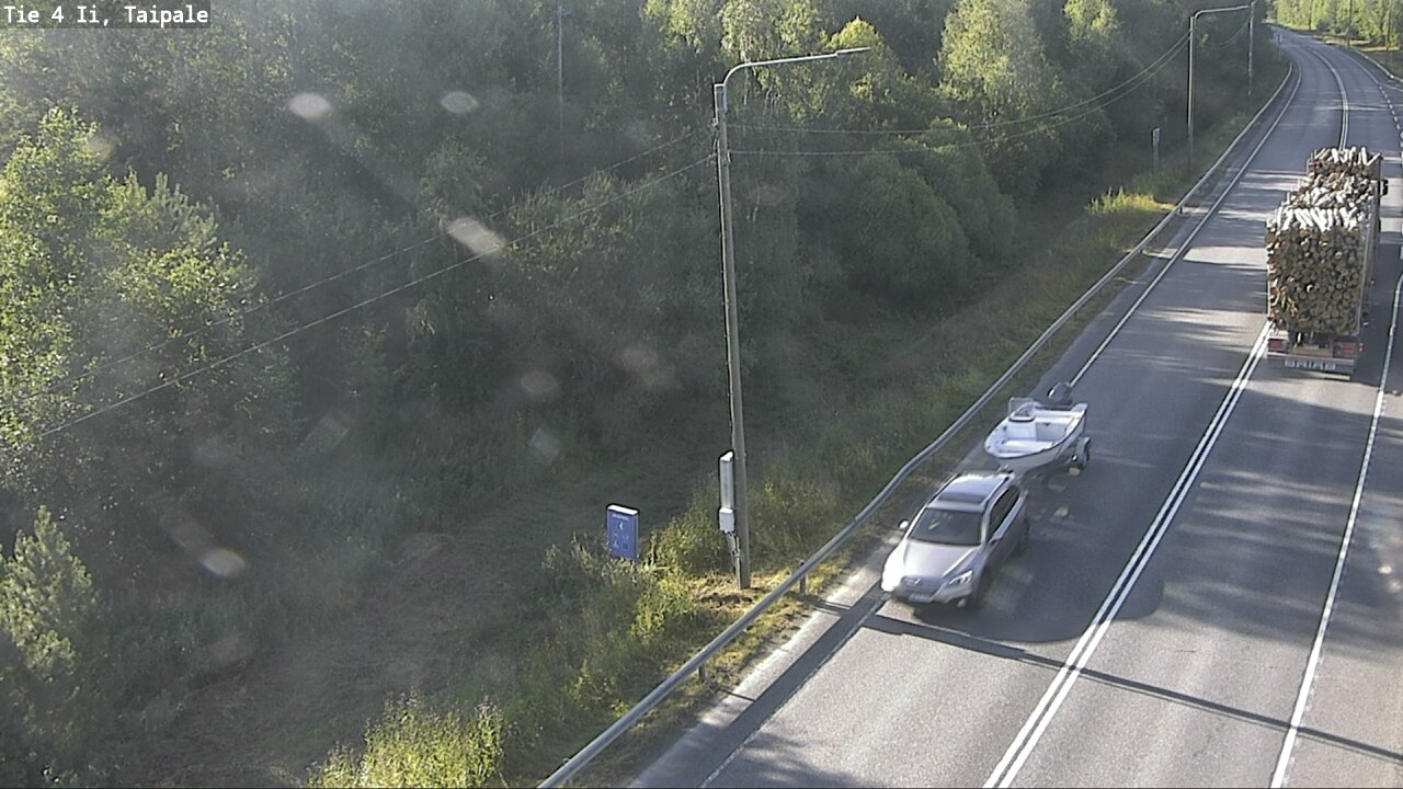 Weather Camera Image Road 4 Ii, Taipale, Ii, Pohjois-Pohjanmaa