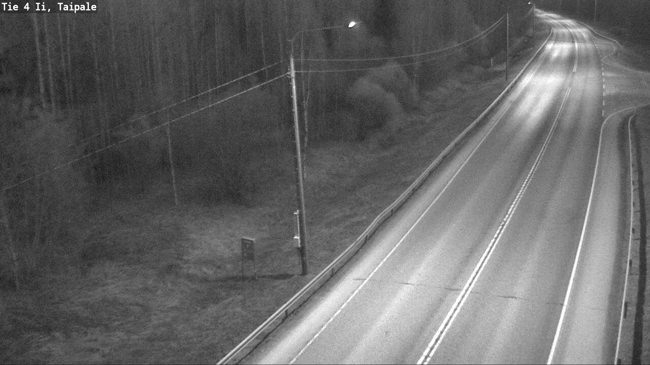 Weather Camera Image Road 4 Ii, Taipale, Ii, Pohjois-Pohjanmaa