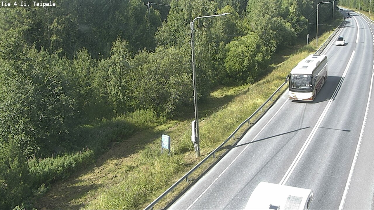Weather Camera Image Road 4 Ii, Taipale, Ii, Pohjois-Pohjanmaa