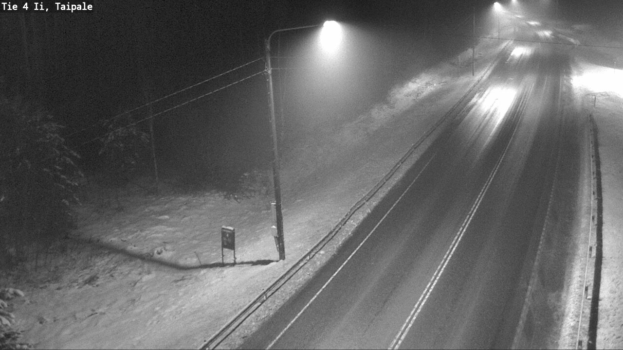 Weather Camera Image Väg 4 Ijo, Taipale, Ii, Pohjois-Pohjanmaa