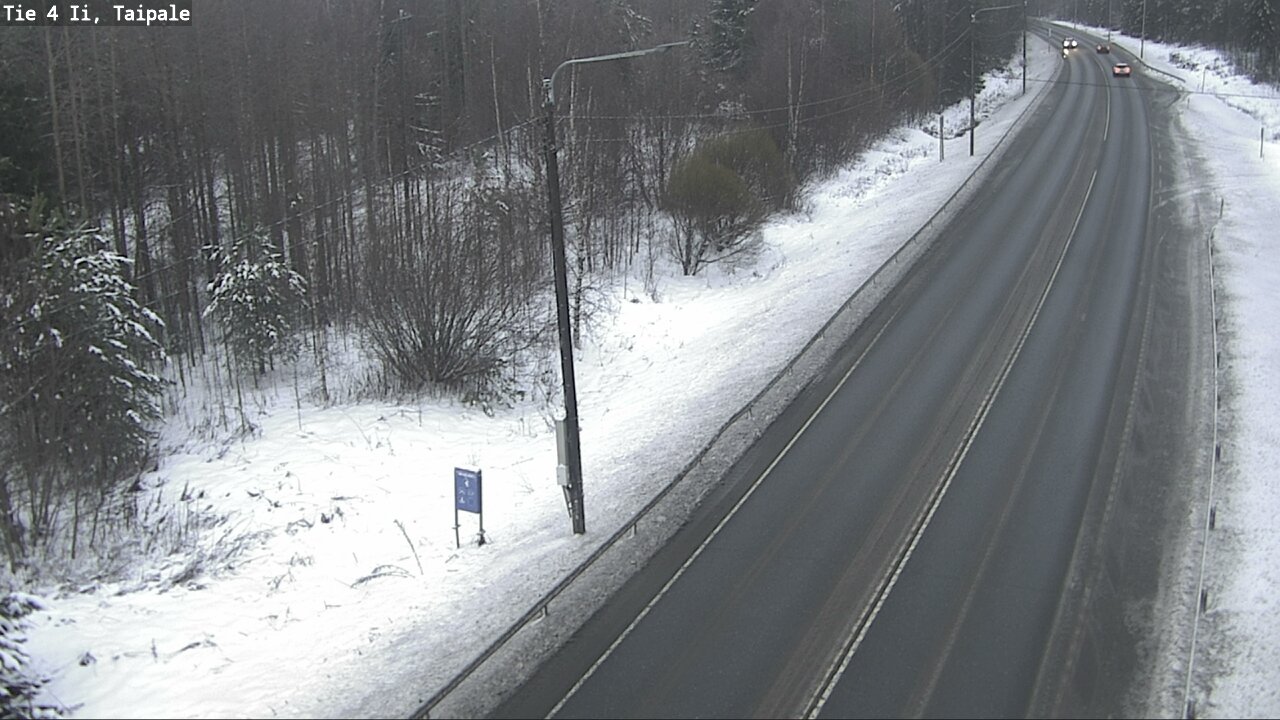 Weather Camera Image Väg 4 Ijo, Taipale, Ii, Pohjois-Pohjanmaa