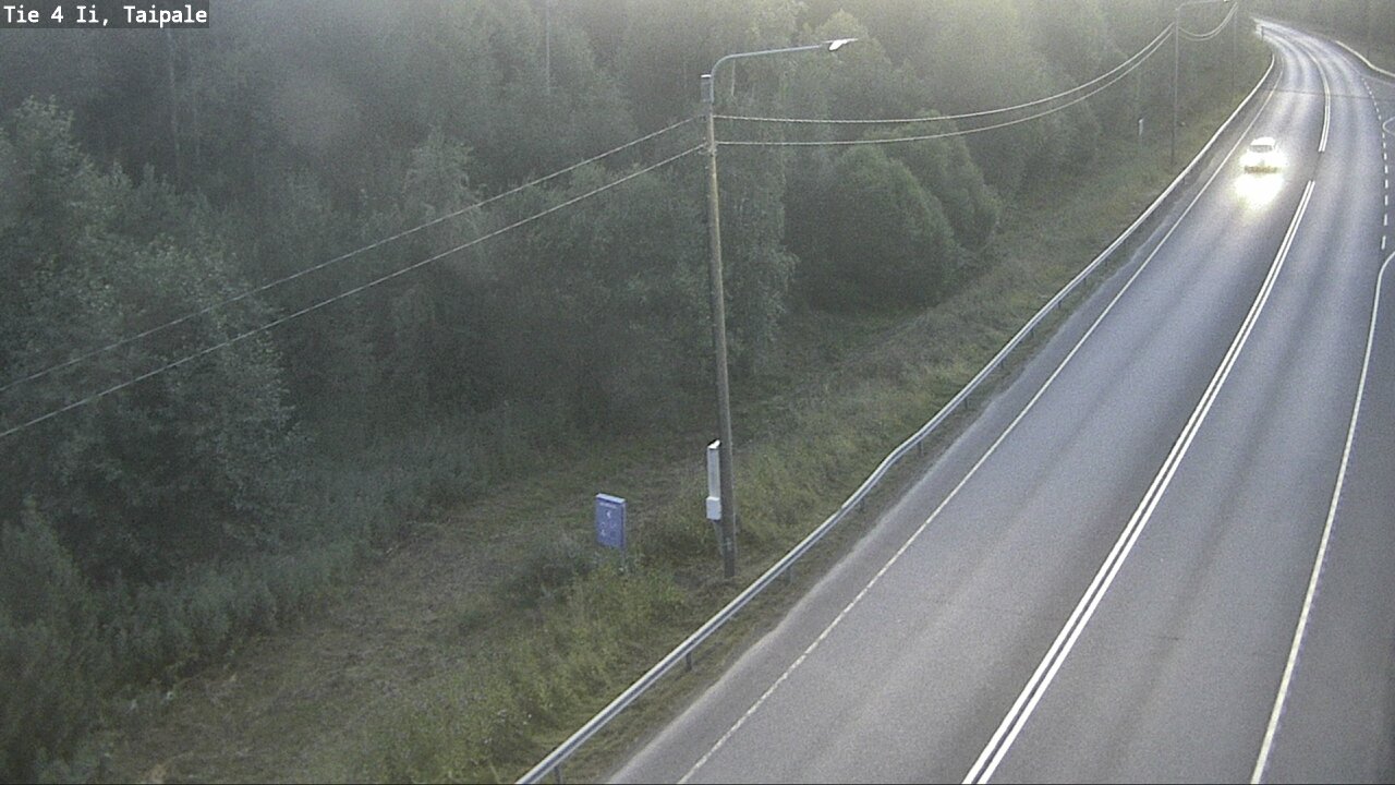 Weather Camera Image Road 4 Ii, Taipale, Ii, Pohjois-Pohjanmaa