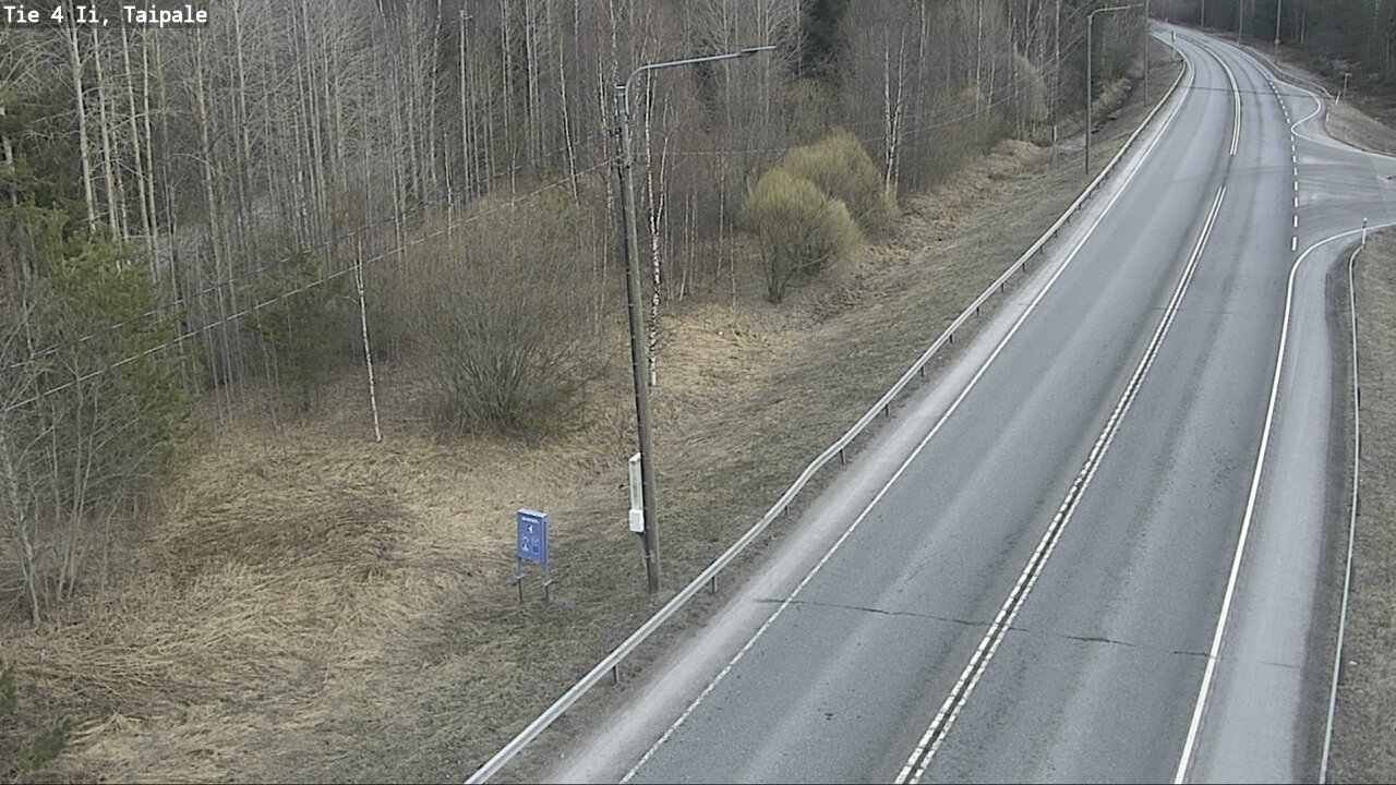 Weather Camera Image Väg 4 Ijo, Taipale, Ii, Pohjois-Pohjanmaa