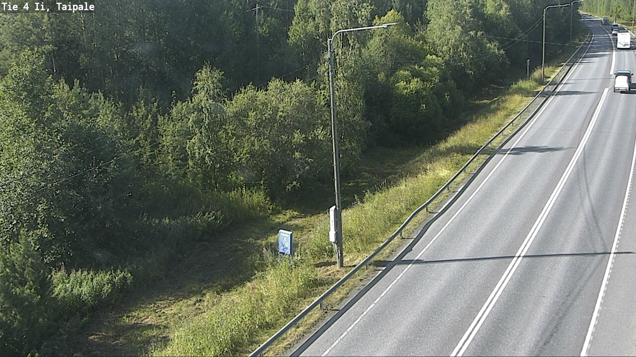 Weather Camera Image Road 4 Ii, Taipale, Ii, Pohjois-Pohjanmaa