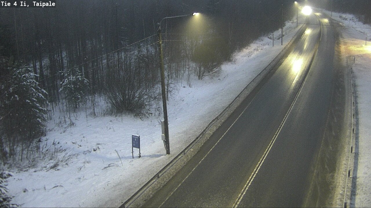 Weather Camera Image Väg 4 Ijo, Taipale, Ii, Pohjois-Pohjanmaa