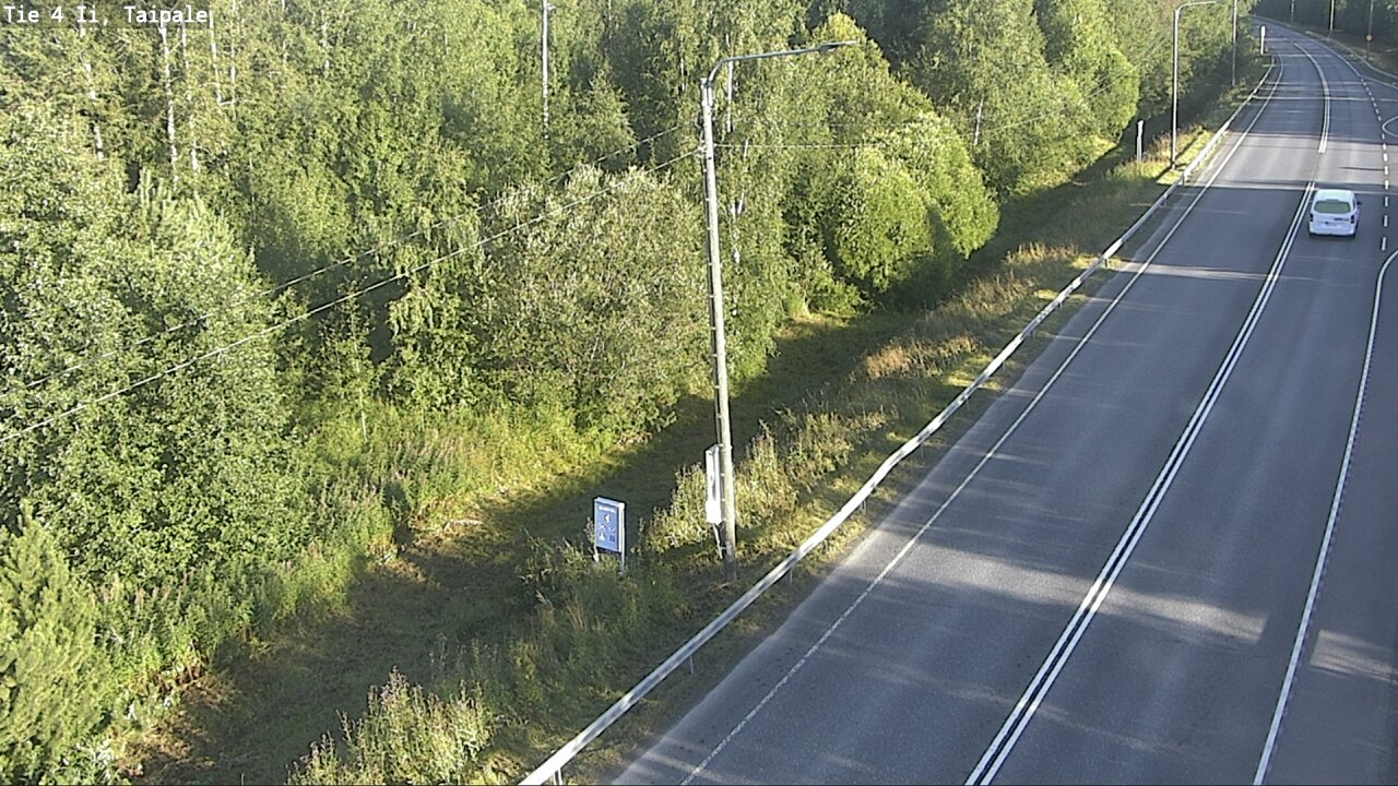 Weather Camera Image Road 4 Ii, Taipale, Ii, Pohjois-Pohjanmaa