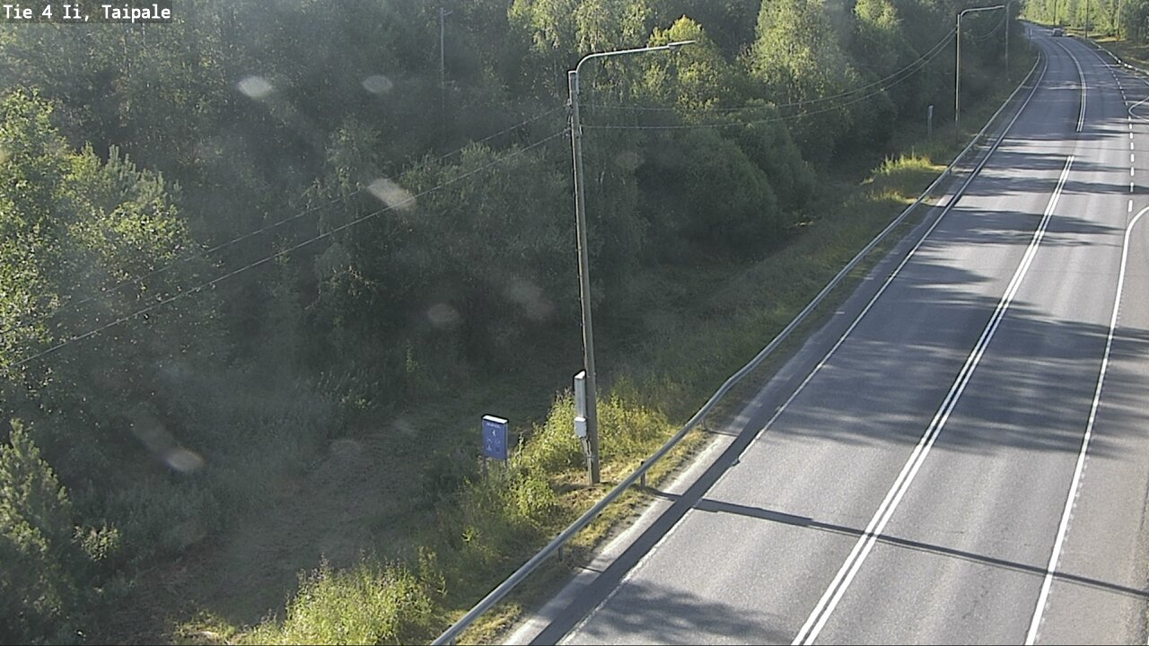 Weather Camera Image Road 4 Ii, Taipale, Ii, Pohjois-Pohjanmaa