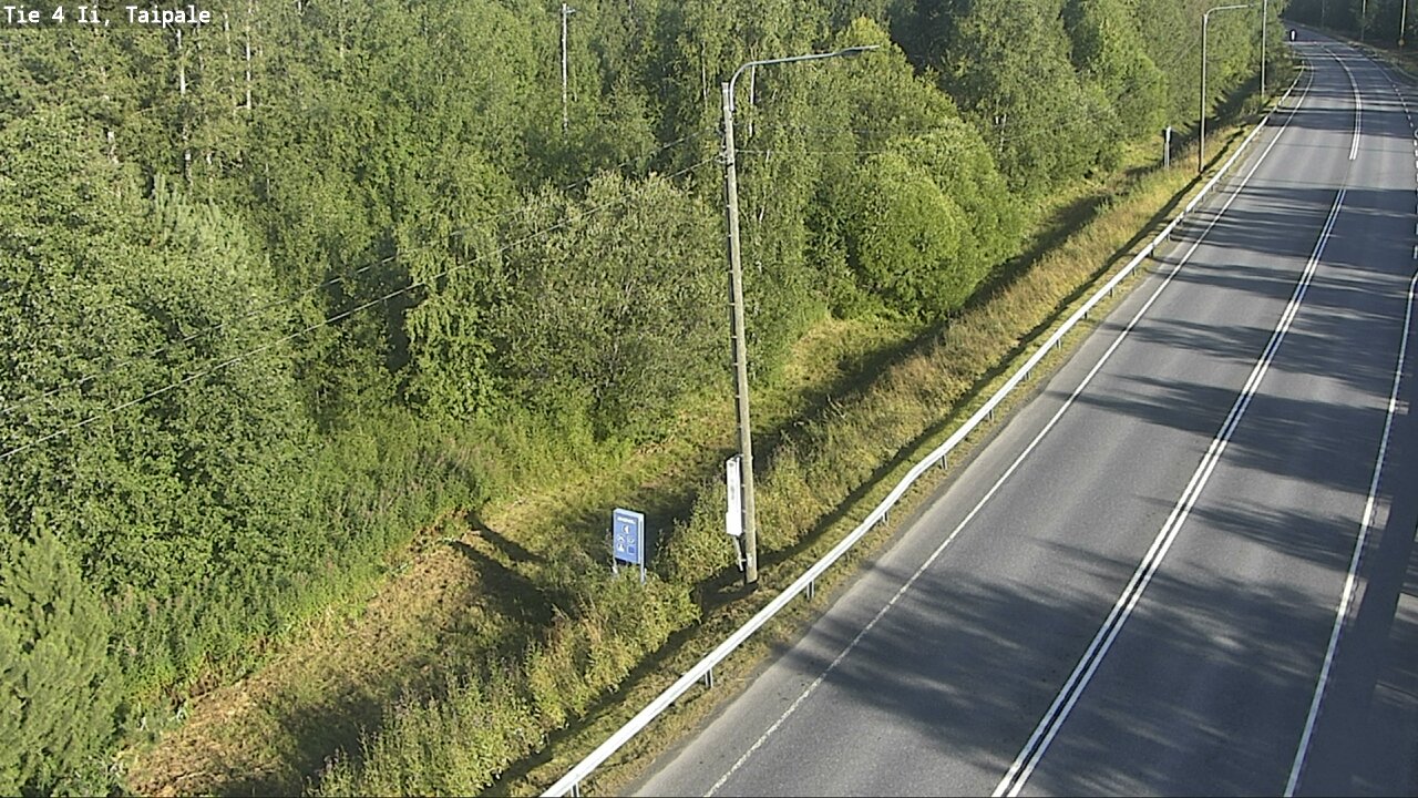 Weather Camera Image Road 4 Ii, Taipale, Ii, Pohjois-Pohjanmaa