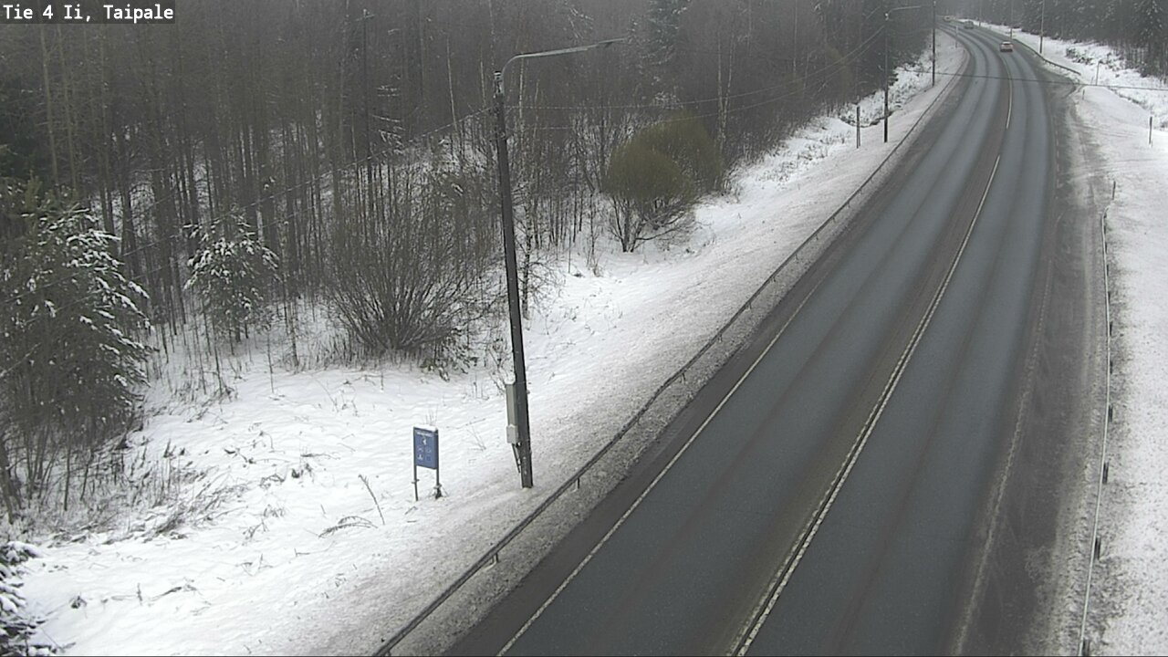 Weather Camera Image Väg 4 Ijo, Taipale, Ii, Pohjois-Pohjanmaa
