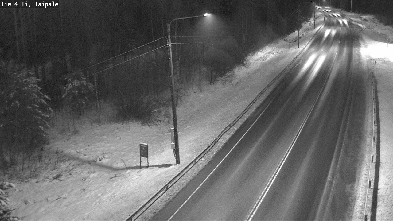 Weather Camera Image Väg 4 Ijo, Taipale, Ii, Pohjois-Pohjanmaa