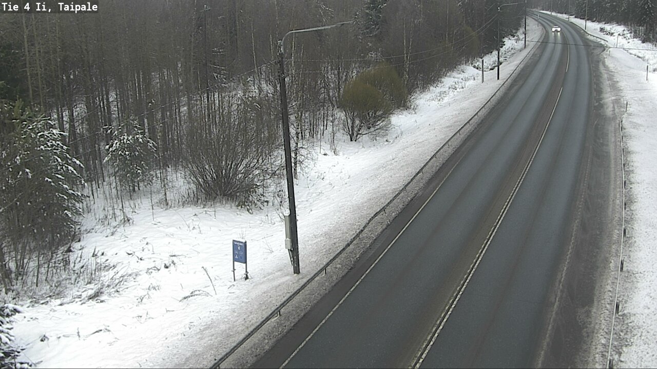 Weather Camera Image Väg 4 Ijo, Taipale, Ii, Pohjois-Pohjanmaa