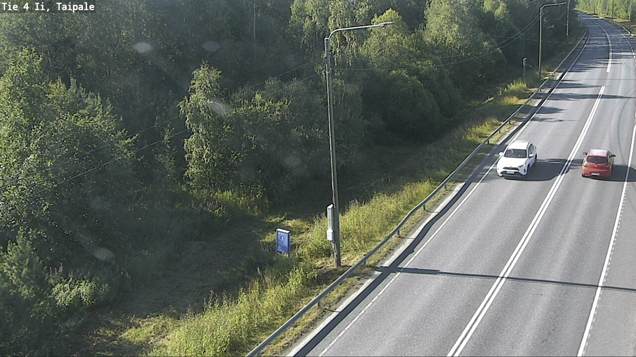 Weather Camera Image Road 4 Ii, Taipale, Ii, Pohjois-Pohjanmaa
