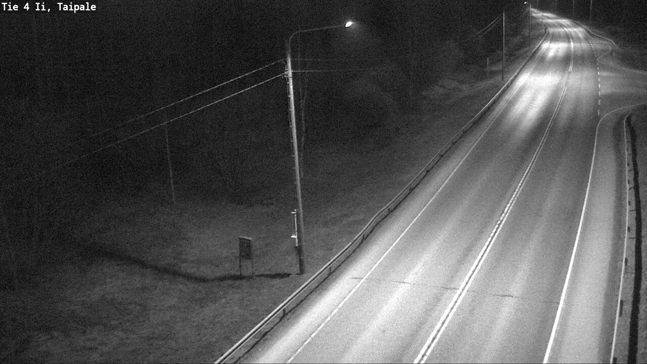 Weather Camera Image Road 4 Ii, Taipale, Ii, Pohjois-Pohjanmaa