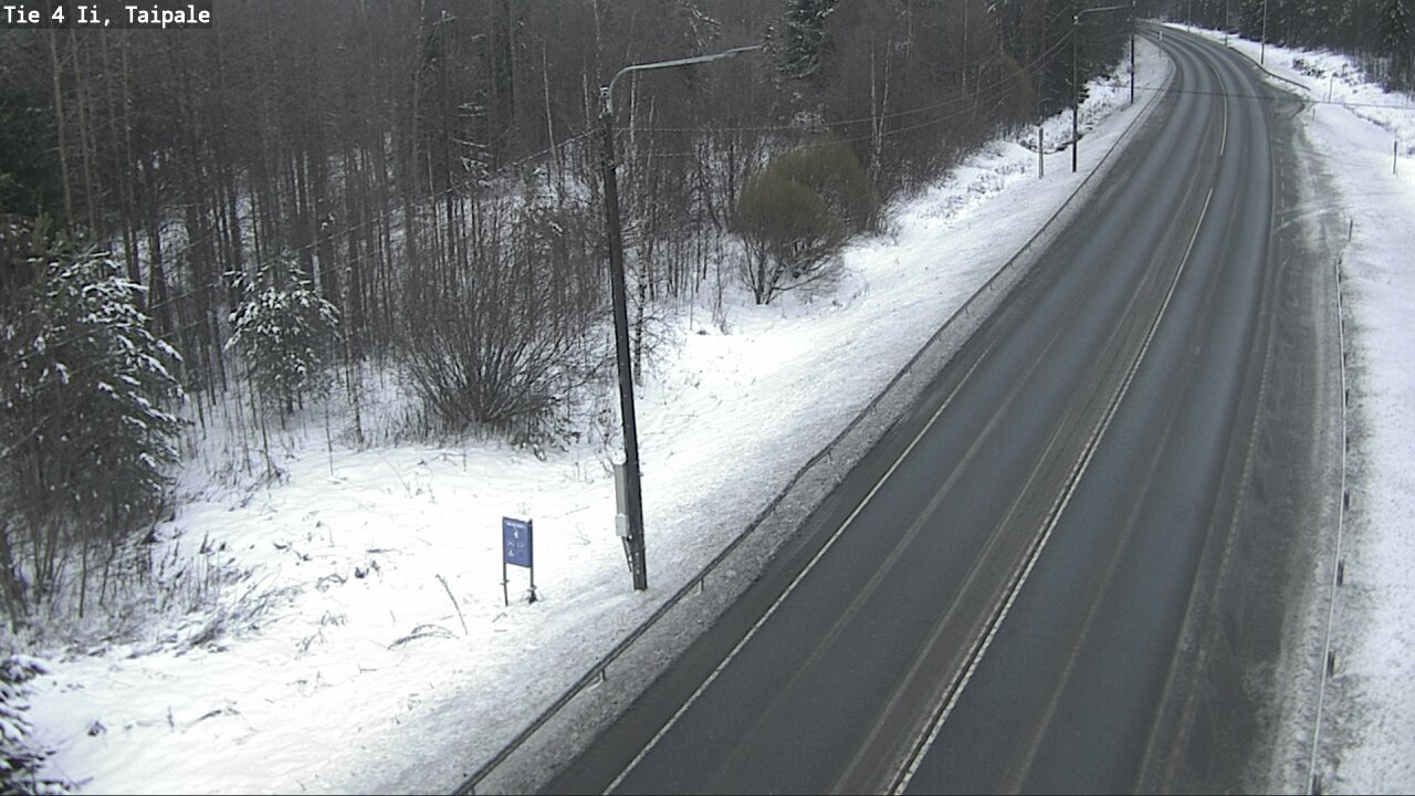 Weather Camera Image Väg 4 Ijo, Taipale, Ii, Pohjois-Pohjanmaa