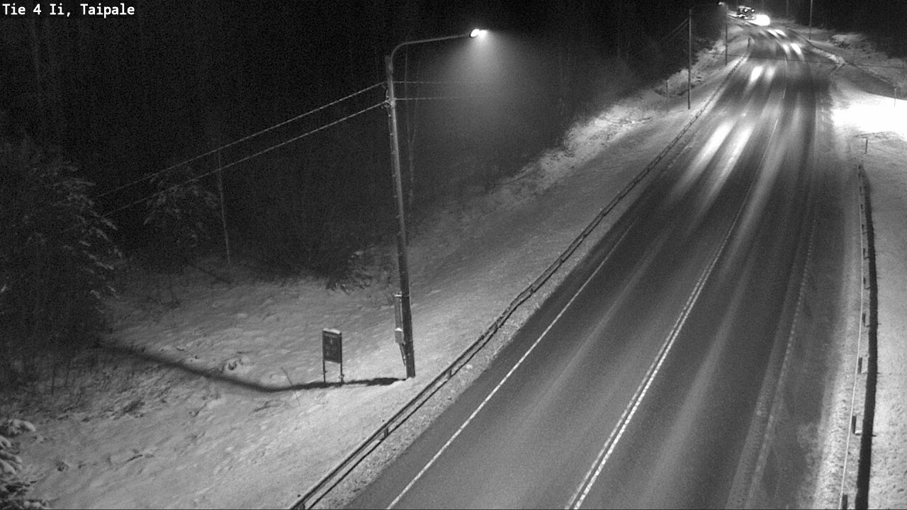 Weather Camera Image Väg 4 Ijo, Taipale, Ii, Pohjois-Pohjanmaa