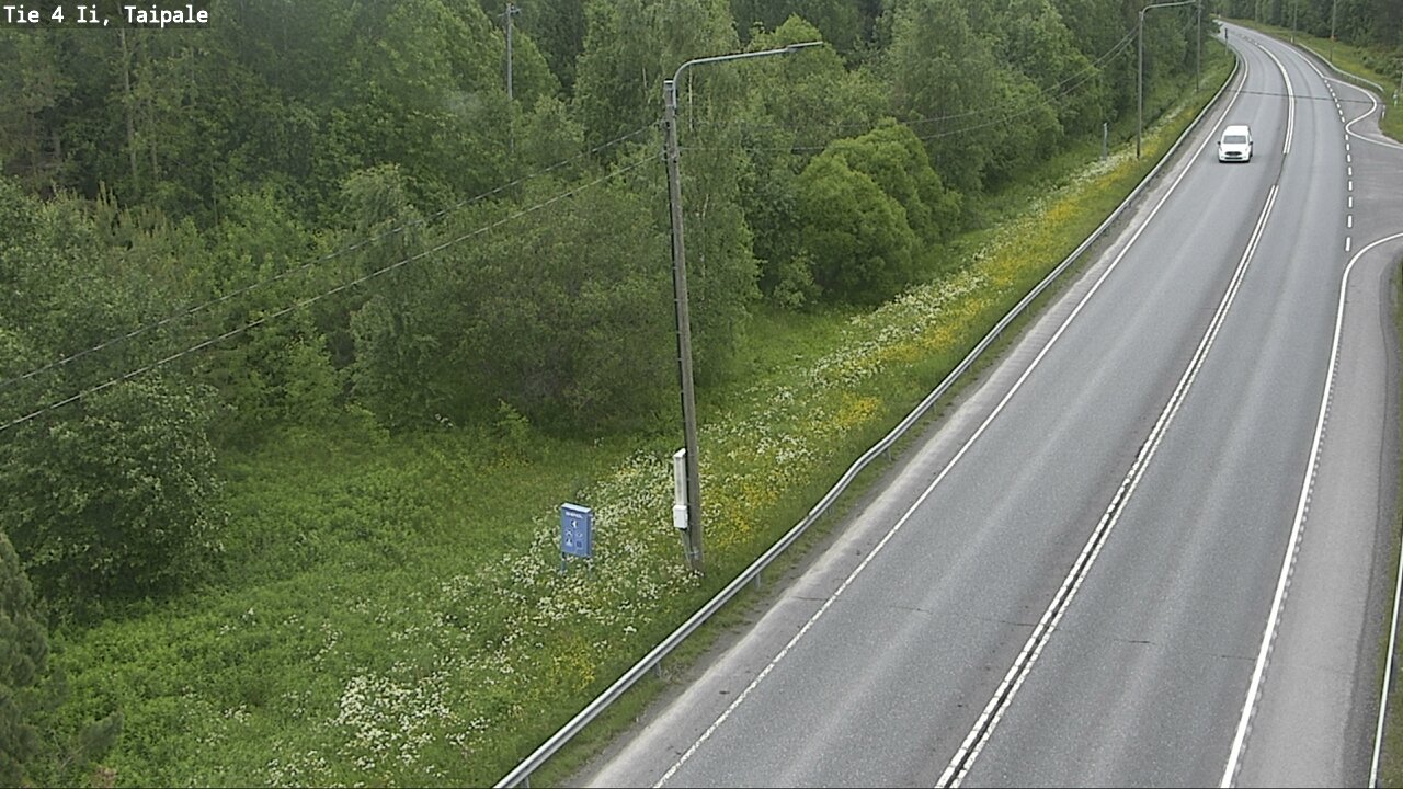 Weather Camera Image Road 4 Ii, Taipale, Ii, Pohjois-Pohjanmaa