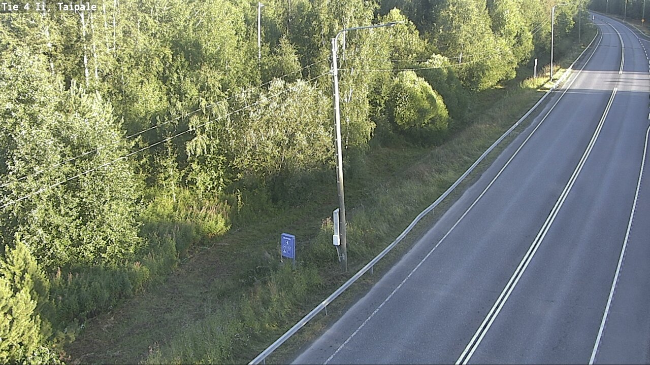 Weather Camera Image Road 4 Ii, Taipale, Ii, Pohjois-Pohjanmaa
