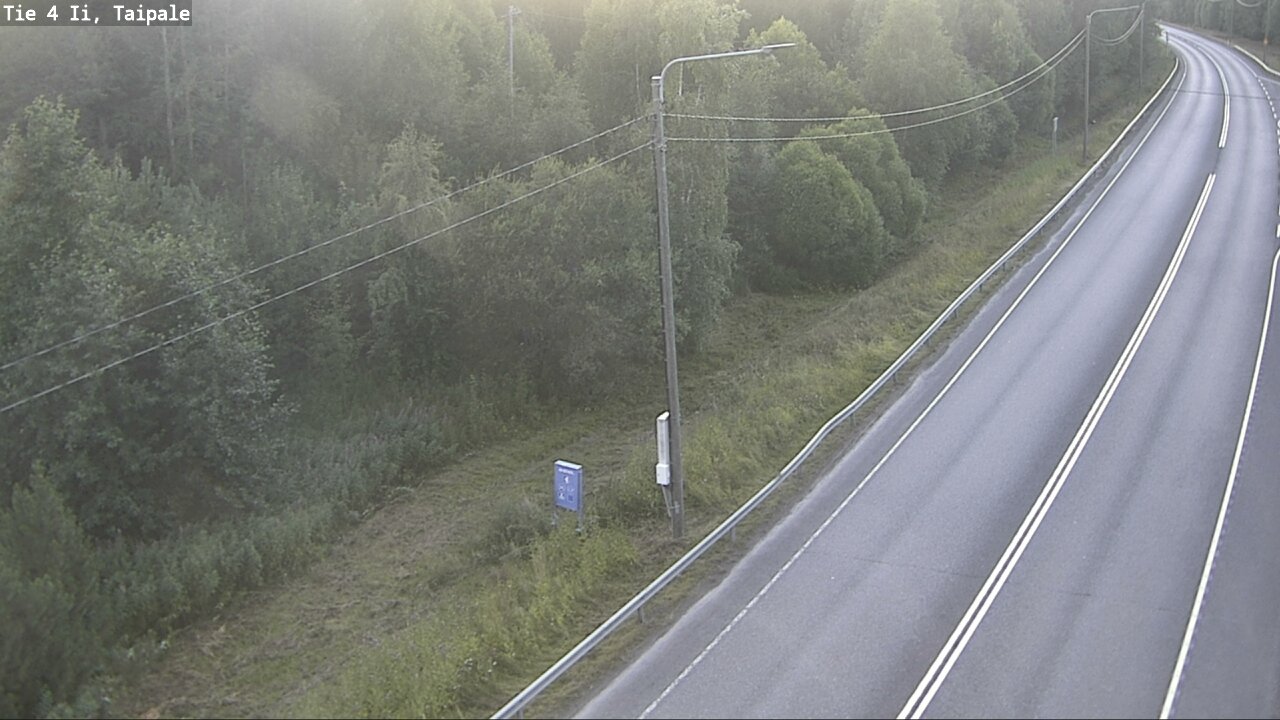 Weather Camera Image Road 4 Ii, Taipale, Ii, Pohjois-Pohjanmaa