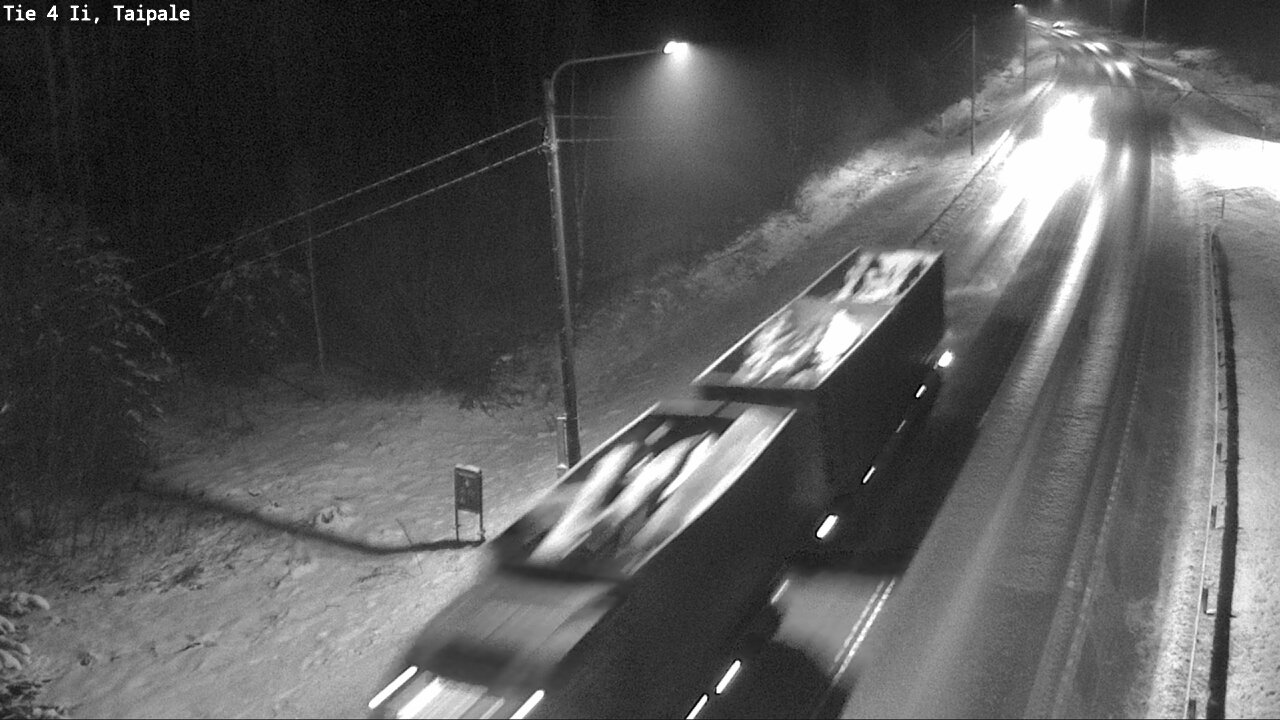 Weather Camera Image Väg 4 Ijo, Taipale, Ii, Pohjois-Pohjanmaa
