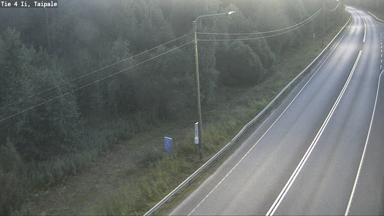 Weather Camera Image Road 4 Ii, Taipale, Ii, Pohjois-Pohjanmaa
