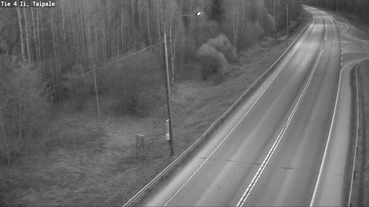 Weather Camera Image Road 4 Ii, Taipale, Ii, Pohjois-Pohjanmaa