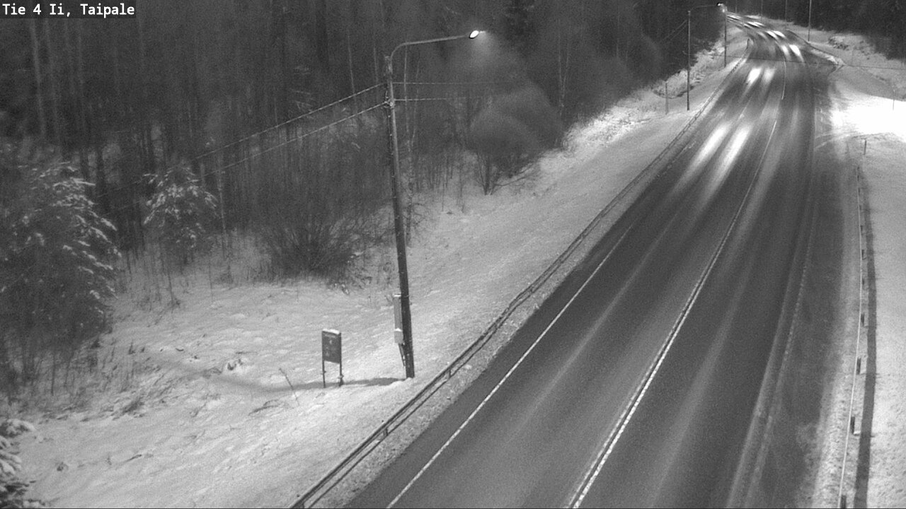 Weather Camera Image Väg 4 Ijo, Taipale, Ii, Pohjois-Pohjanmaa