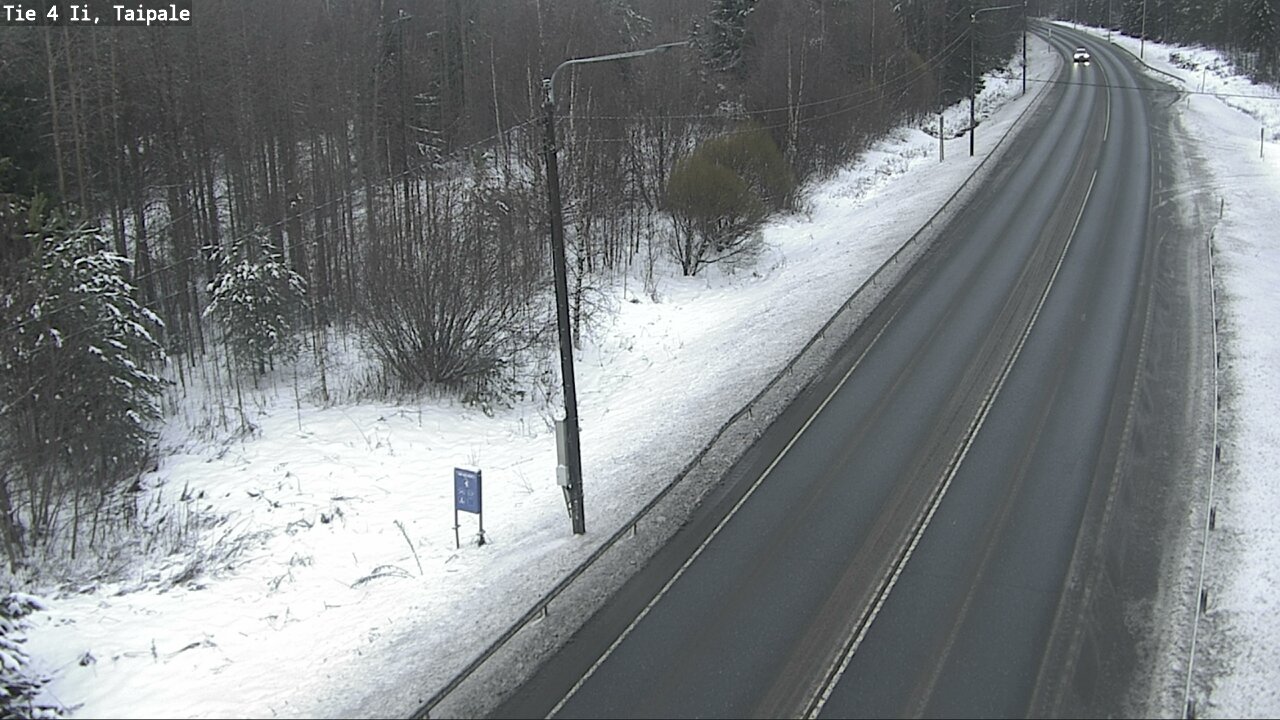 Weather Camera Image Väg 4 Ijo, Taipale, Ii, Pohjois-Pohjanmaa