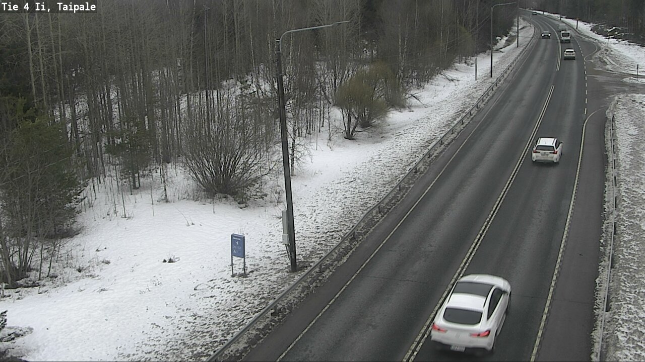 Weather Camera Image Road 4 Ii, Taipale, Ii, Pohjois-Pohjanmaa