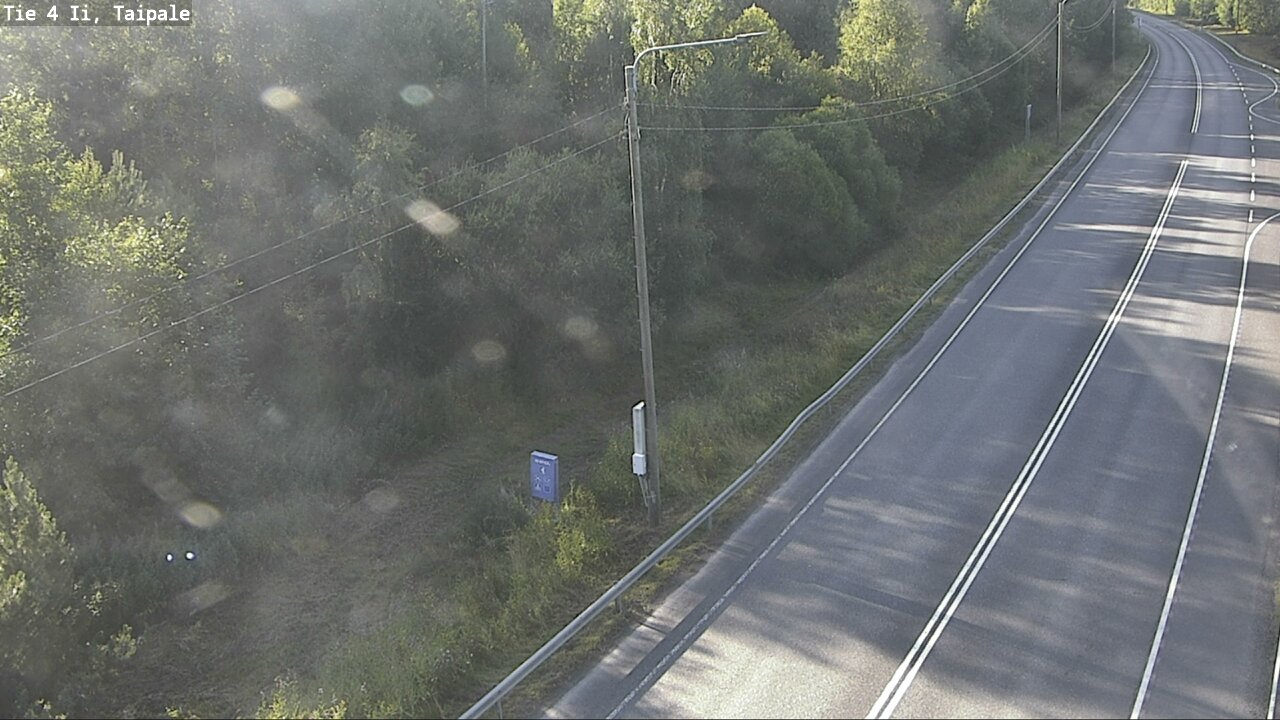 Weather Camera Image Road 4 Ii, Taipale, Ii, Pohjois-Pohjanmaa