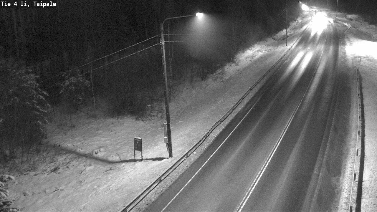 Weather Camera Image Väg 4 Ijo, Taipale, Ii, Pohjois-Pohjanmaa