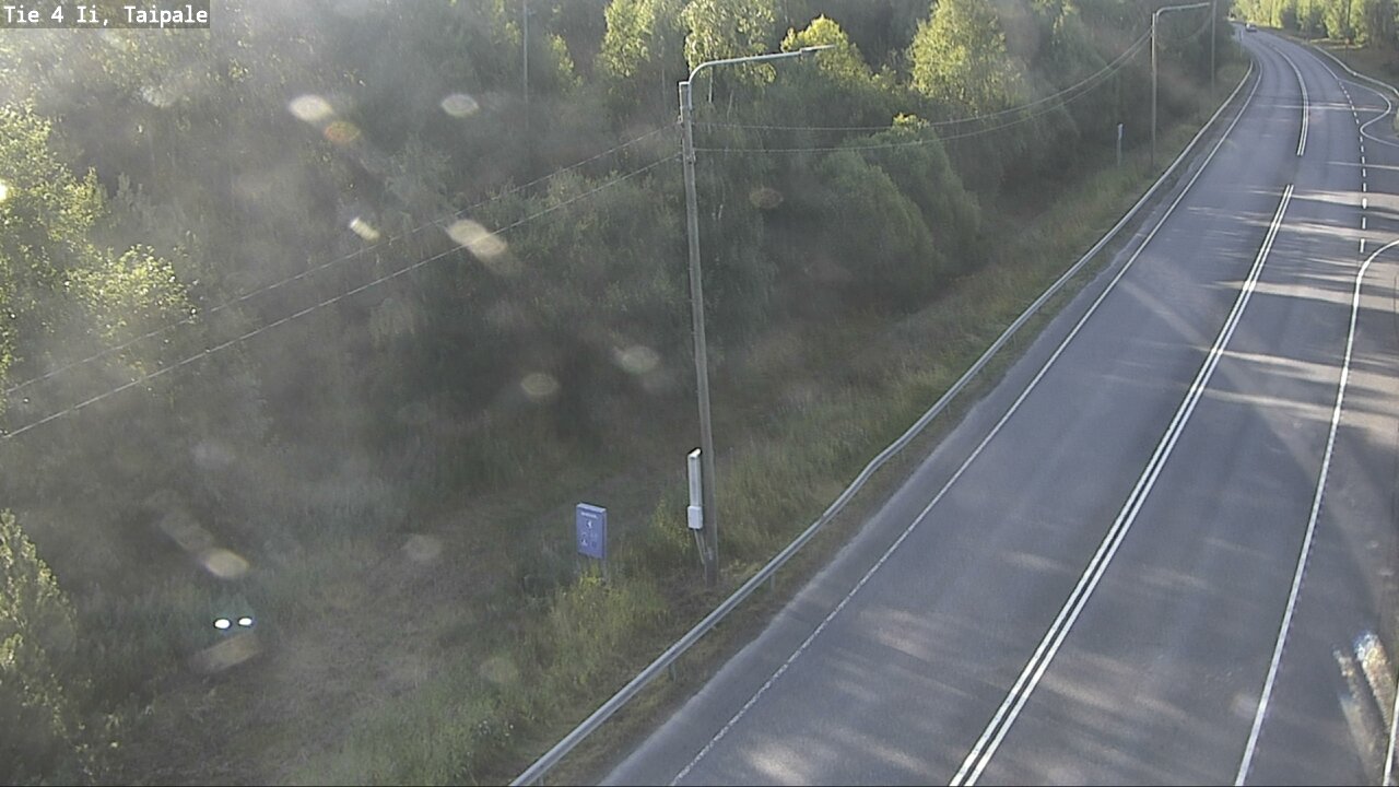Weather Camera Image Road 4 Ii, Taipale, Ii, Pohjois-Pohjanmaa