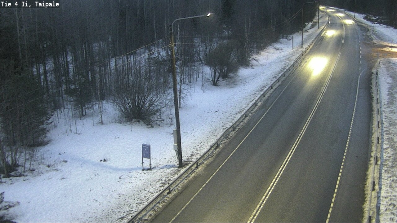 Kelikamerat Kuva Tie 4 Ii, Taipale, Ii, Pohjois-Pohjanmaa