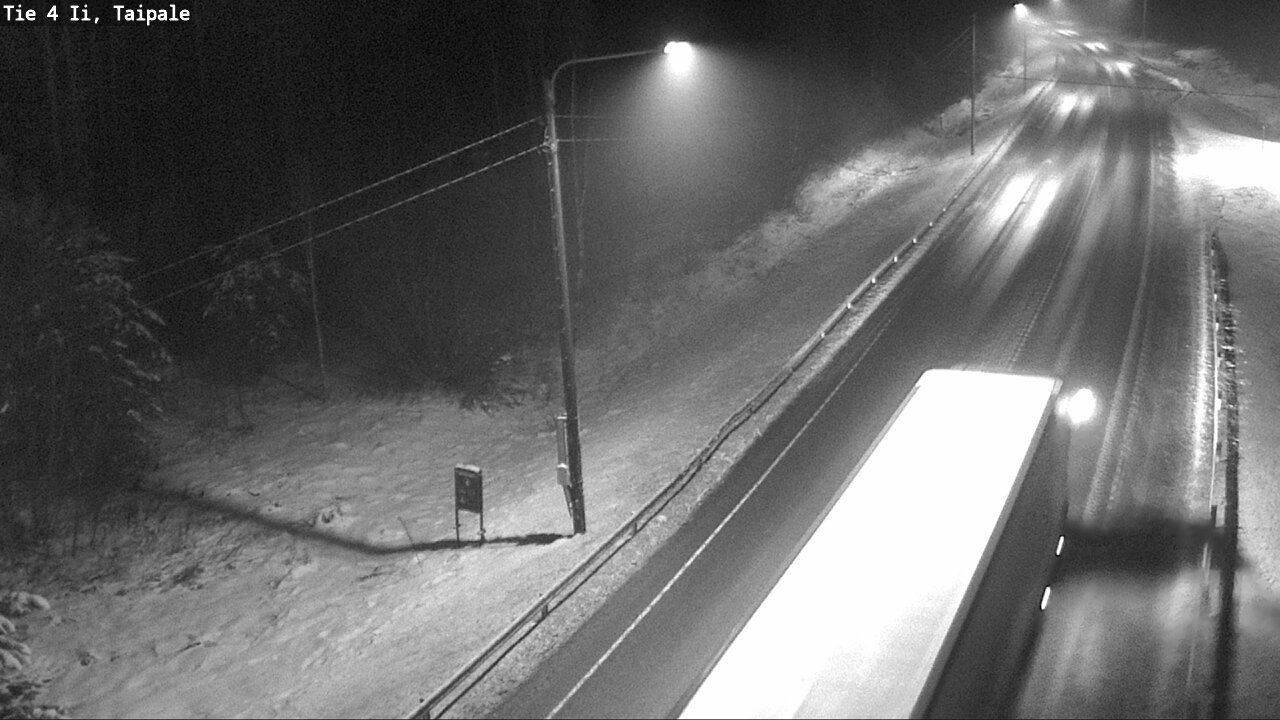 Weather Camera Image Väg 4 Ijo, Taipale, Ii, Pohjois-Pohjanmaa