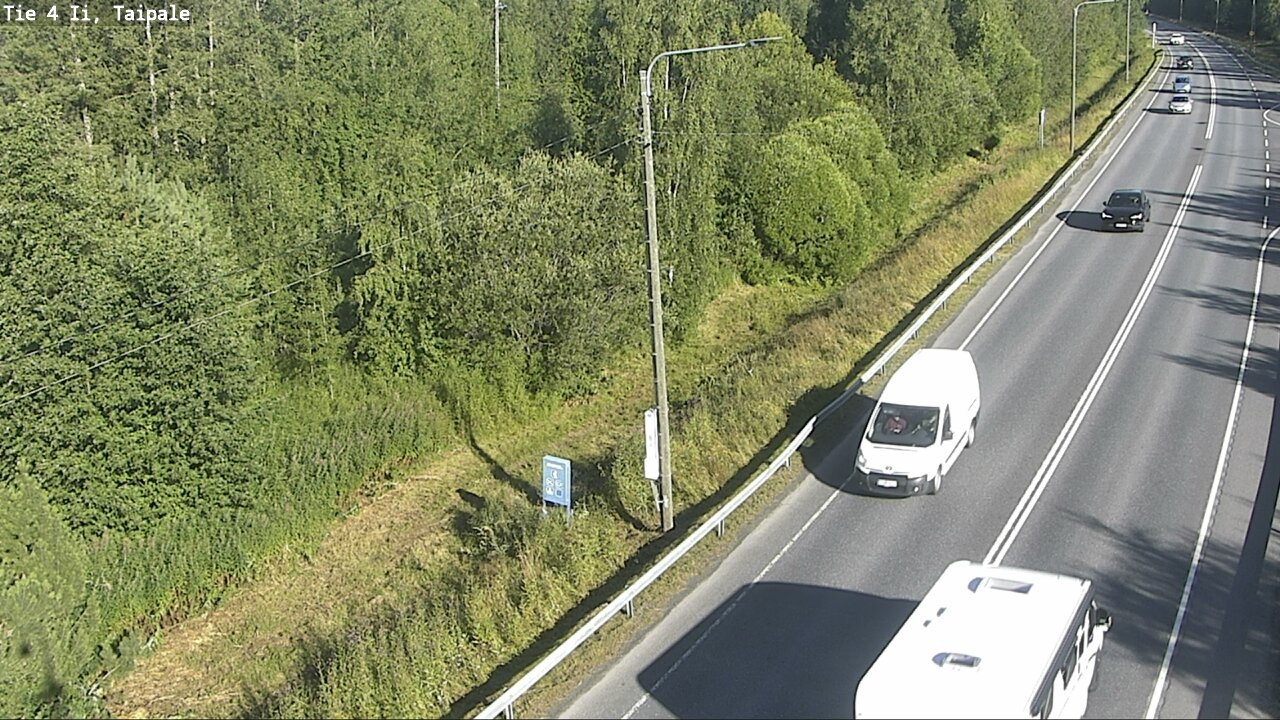 Weather Camera Image Road 4 Ii, Taipale, Ii, Pohjois-Pohjanmaa