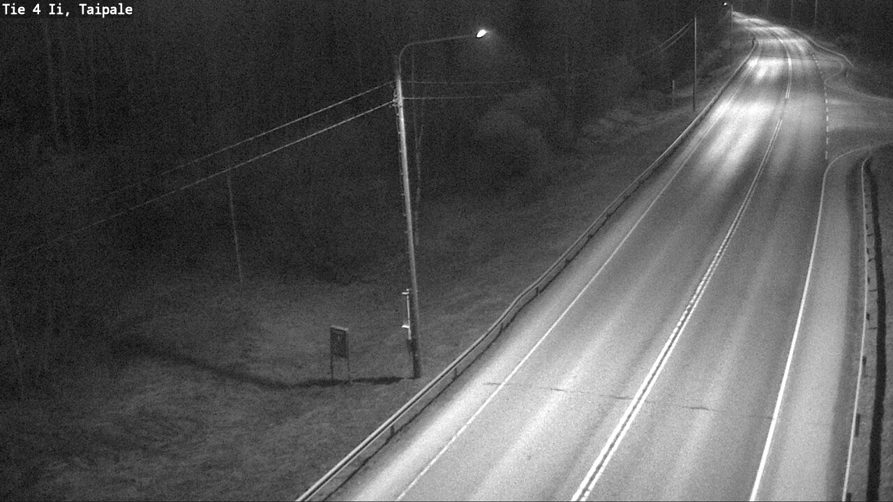 Weather Camera Image Road 4 Ii, Taipale, Ii, Pohjois-Pohjanmaa