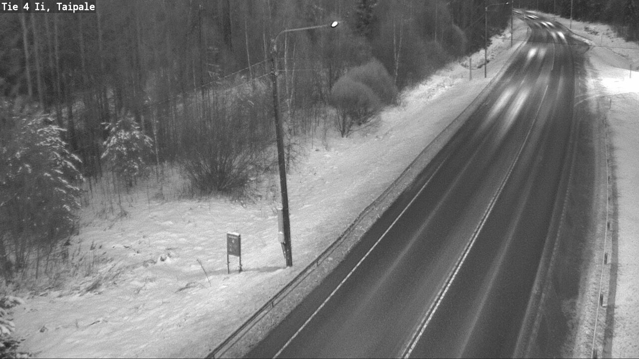 Weather Camera Image Väg 4 Ijo, Taipale, Ii, Pohjois-Pohjanmaa