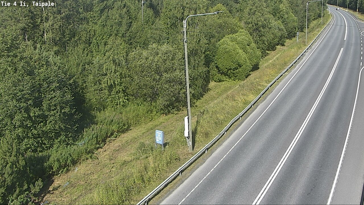 Weather Camera Image Road 4 Ii, Taipale, Ii, Pohjois-Pohjanmaa