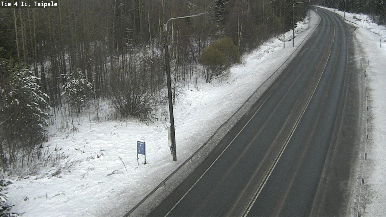 Weather Camera Image Väg 4 Ijo, Taipale, Ii, Pohjois-Pohjanmaa