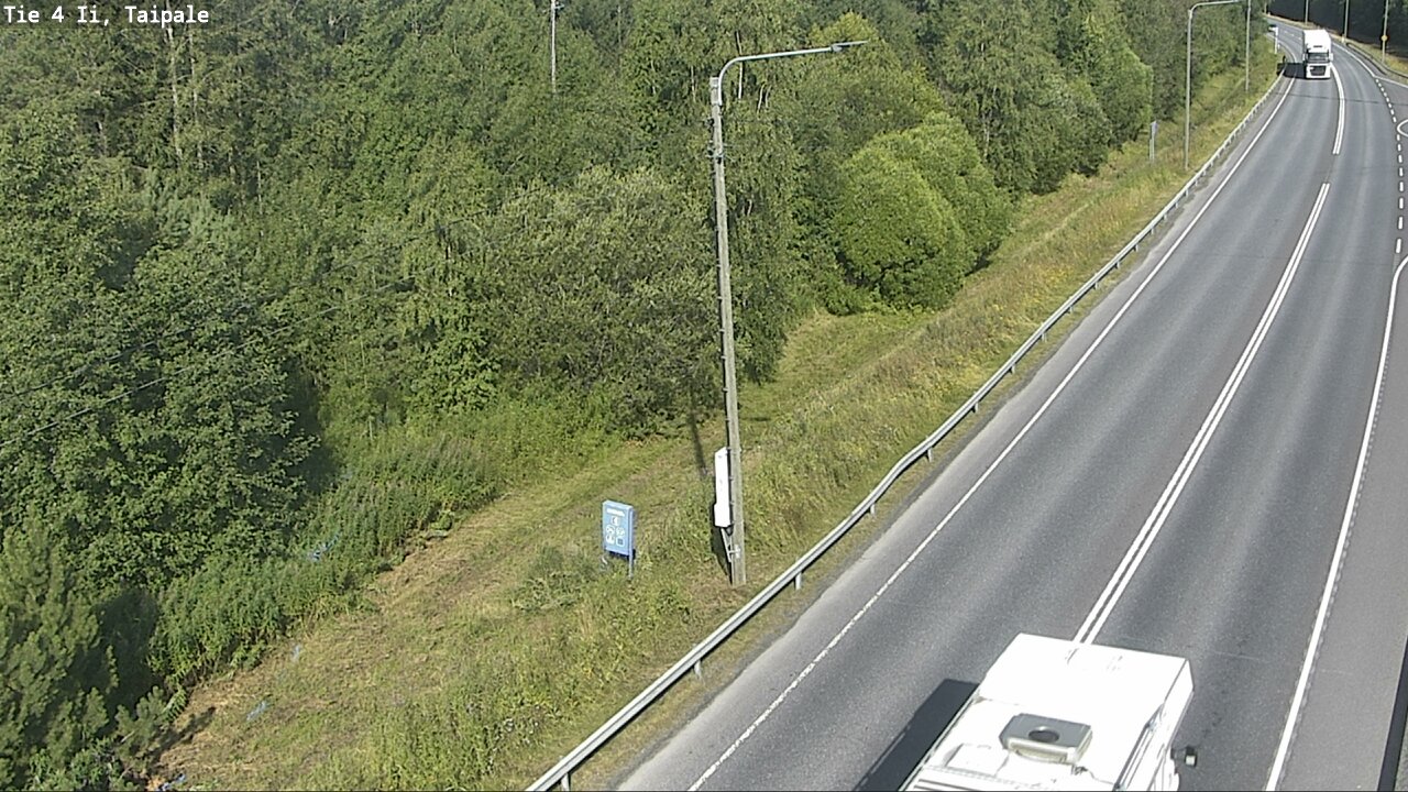 Weather Camera Image Road 4 Ii, Taipale, Ii, Pohjois-Pohjanmaa