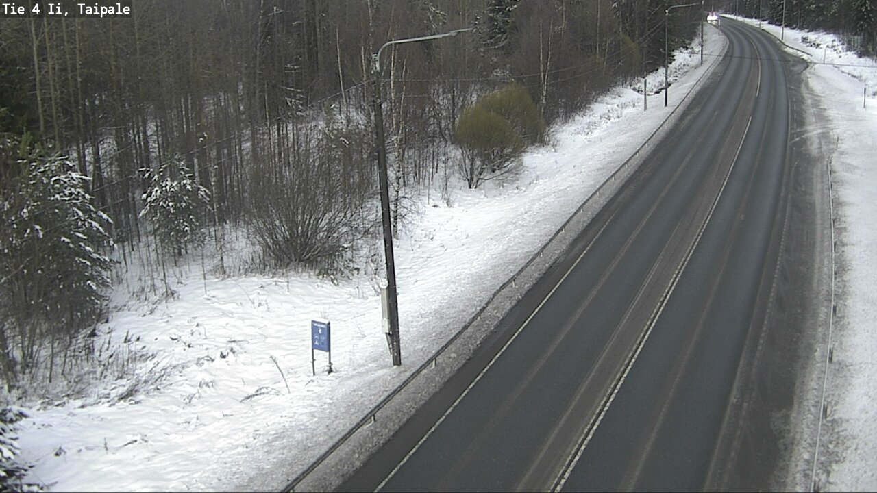Weather Camera Image Väg 4 Ijo, Taipale, Ii, Pohjois-Pohjanmaa