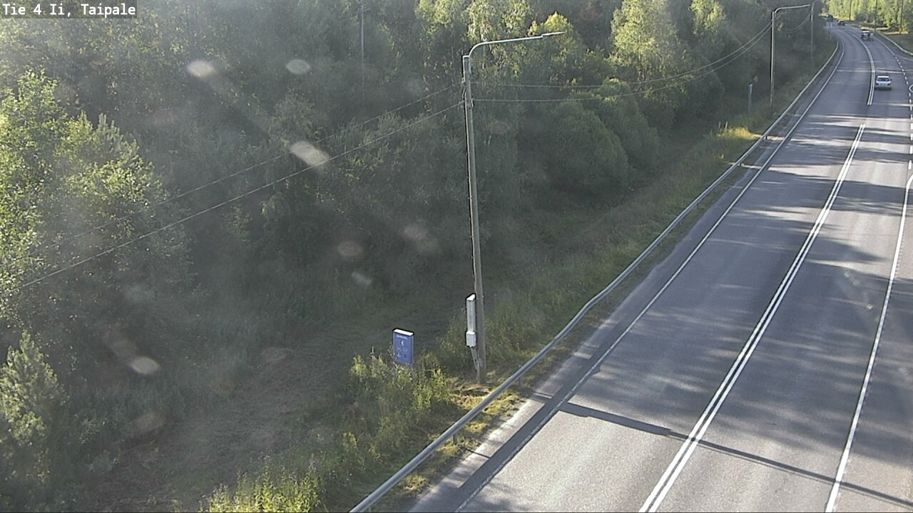 Weather Camera Image Road 4 Ii, Taipale, Ii, Pohjois-Pohjanmaa