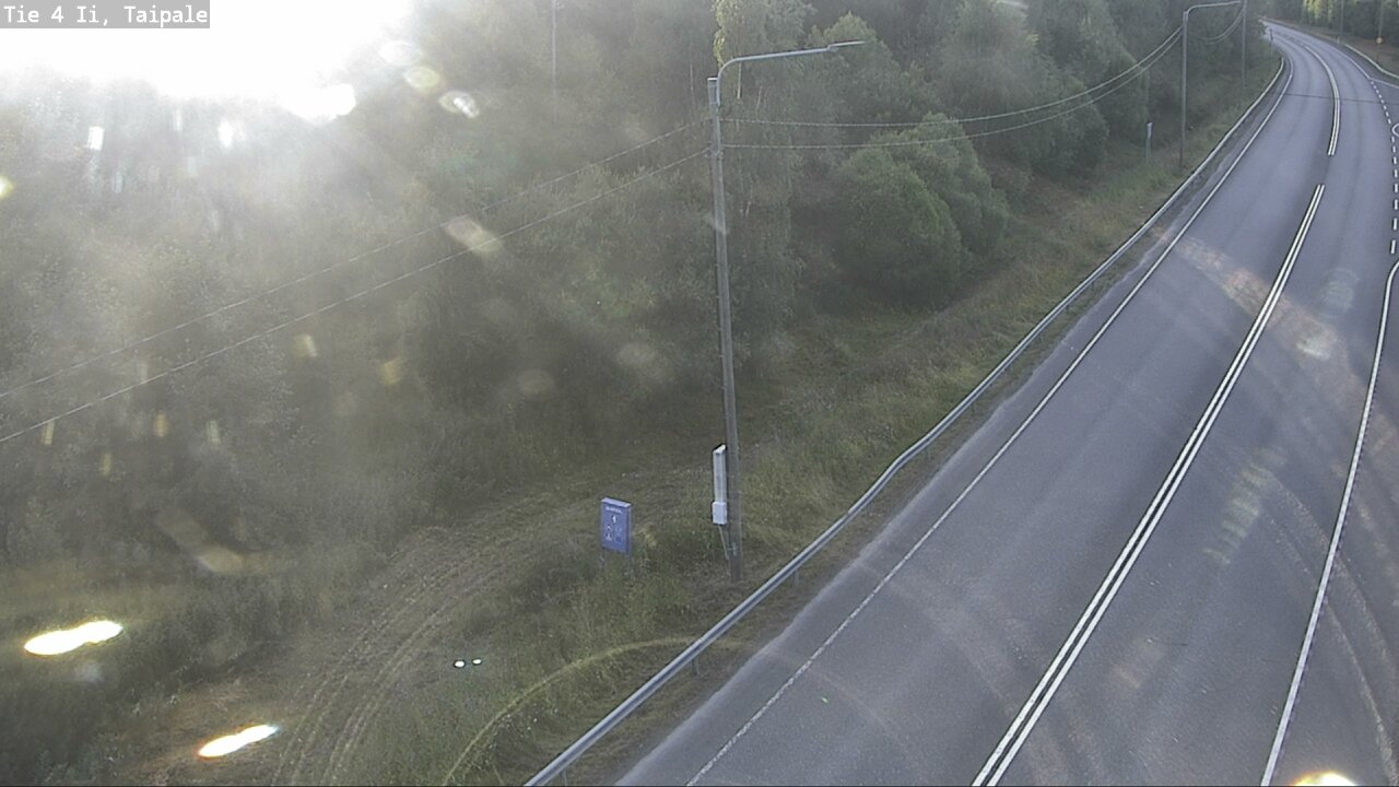 Weather Camera Image Road 4 Ii, Taipale, Ii, Pohjois-Pohjanmaa