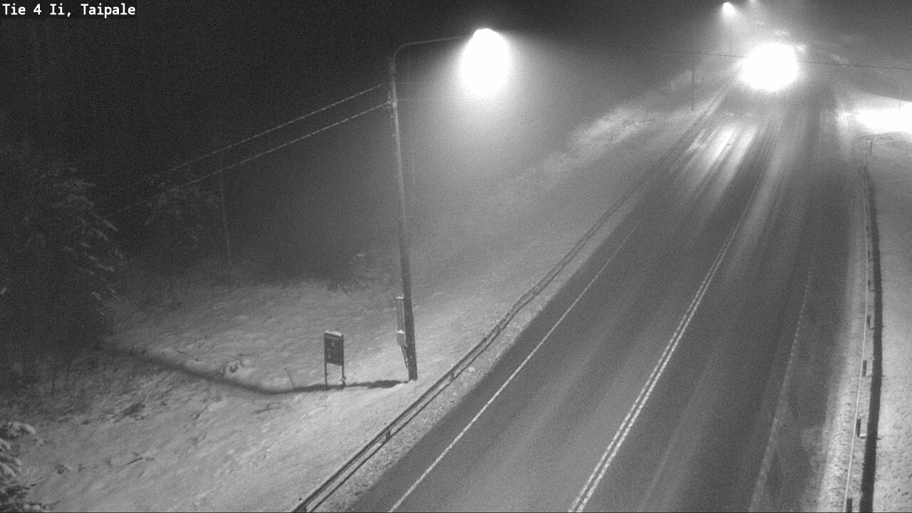 Weather Camera Image Väg 4 Ijo, Taipale, Ii, Pohjois-Pohjanmaa