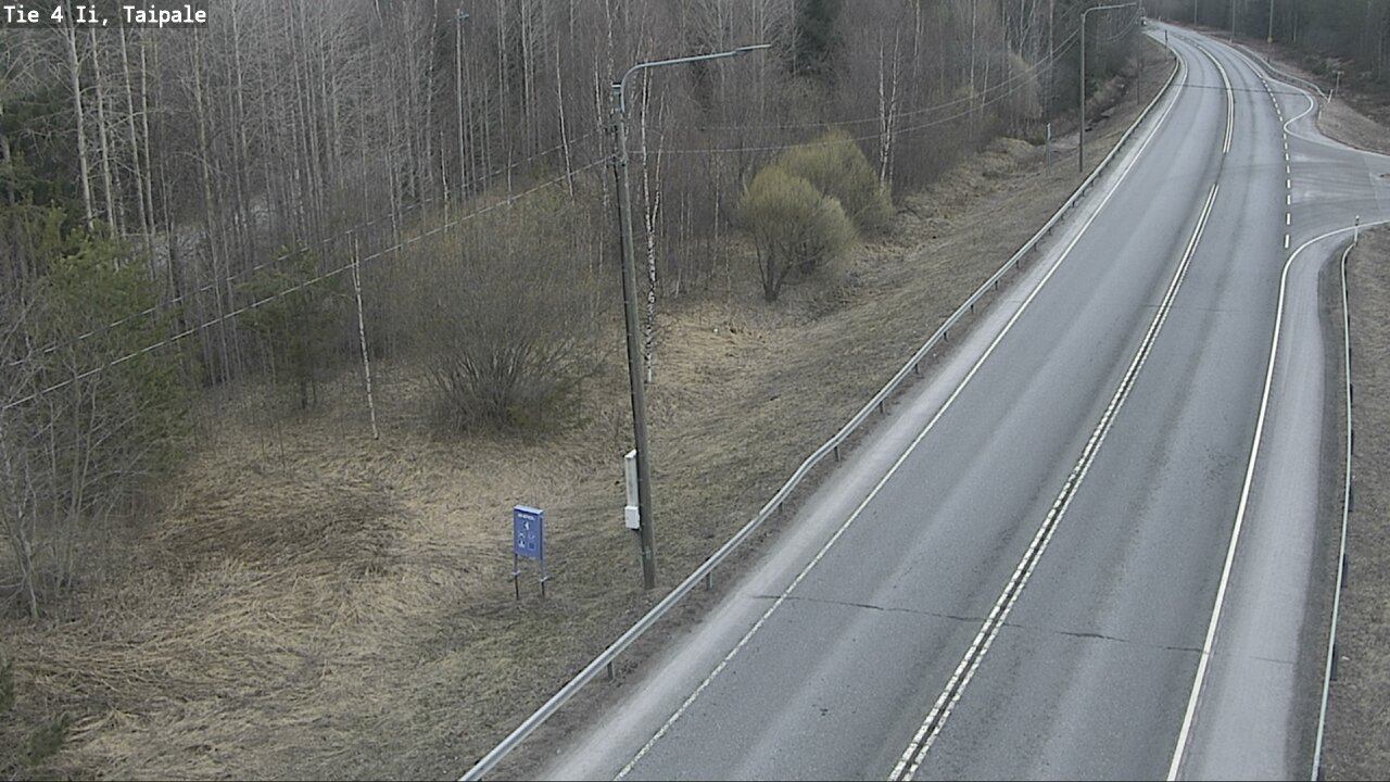 Weather Camera Image Väg 4 Ijo, Taipale, Ii, Pohjois-Pohjanmaa