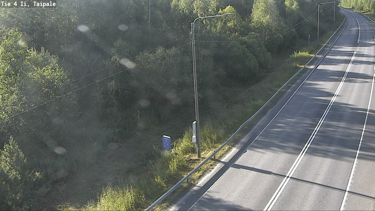Weather Camera Image Road 4 Ii, Taipale, Ii, Pohjois-Pohjanmaa