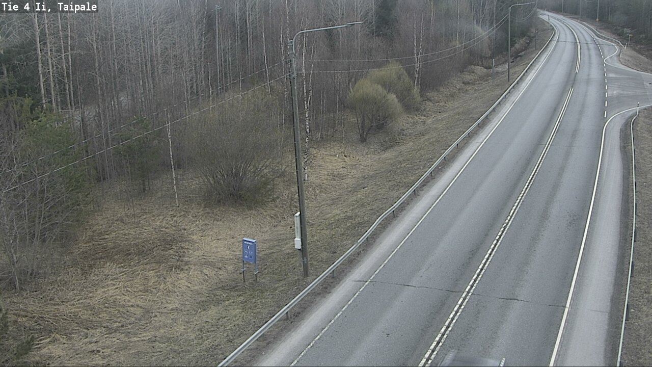 Weather Camera Image Väg 4 Ijo, Taipale, Ii, Pohjois-Pohjanmaa